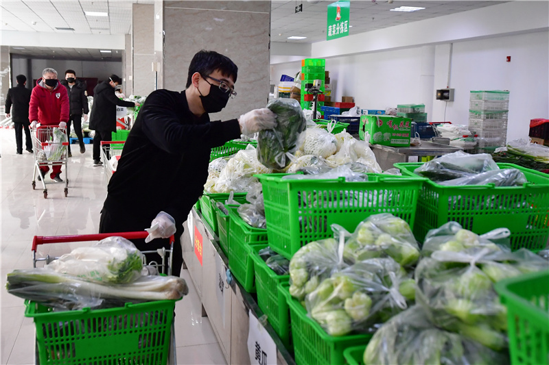 唐山：农副产品批发市场推出配送服务 方便居民买菜